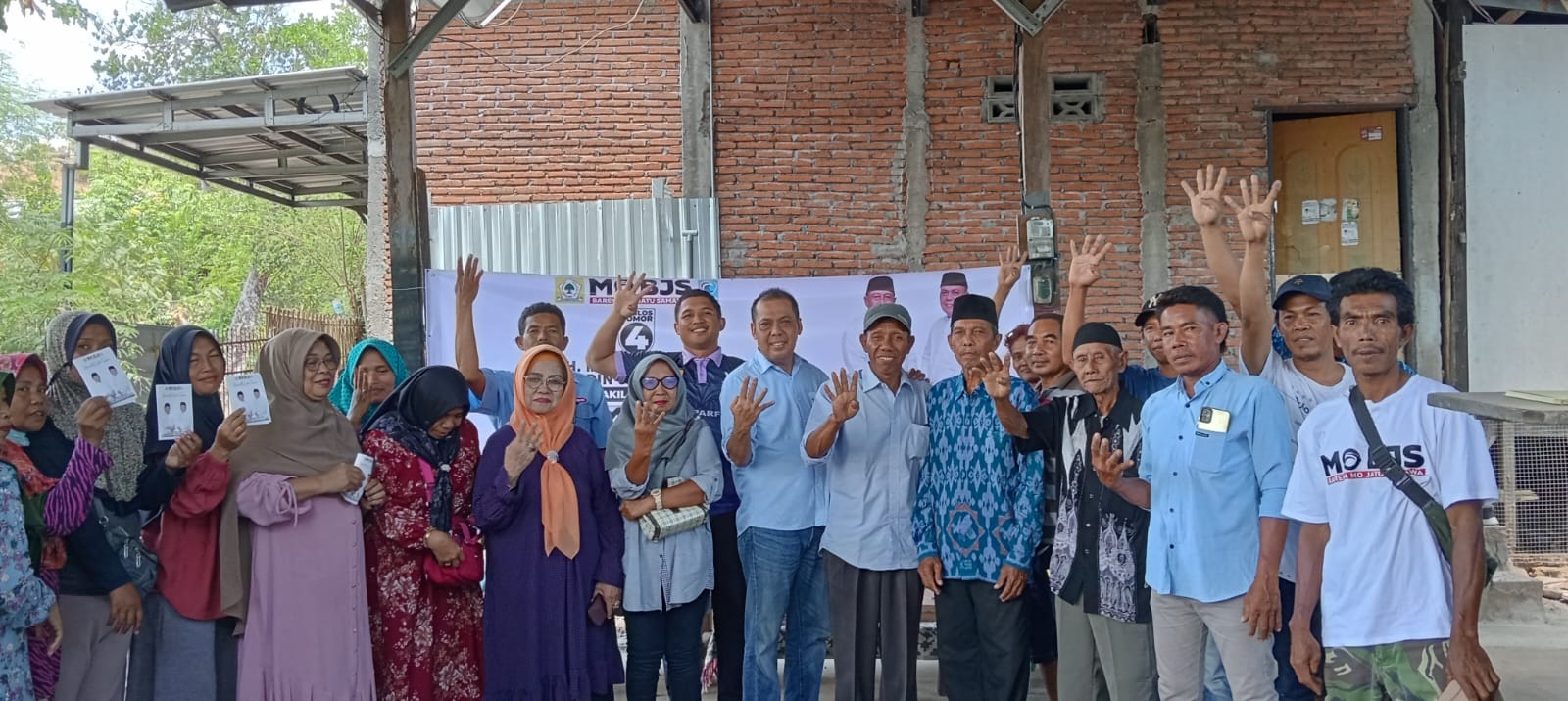Kampanye di Karang Dima, Mo-Bjs Sosok Figur Idaman Pilihan Masyarakat