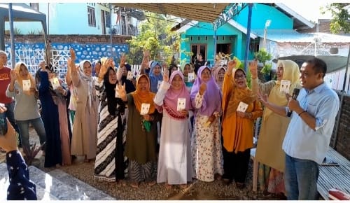 Emak-Emak Desa Nijang Bersatu Dukung Mo-Bjs