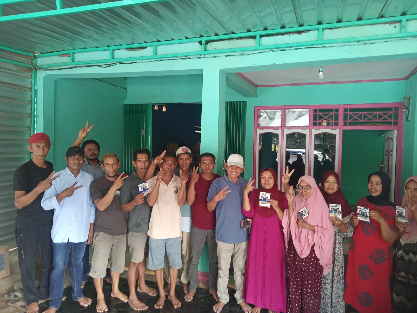 Sapa Warga Dusun Maja Desa Ongko, Cawabup Ansori Dapat Amanah Perjuangkan Nasib Petani