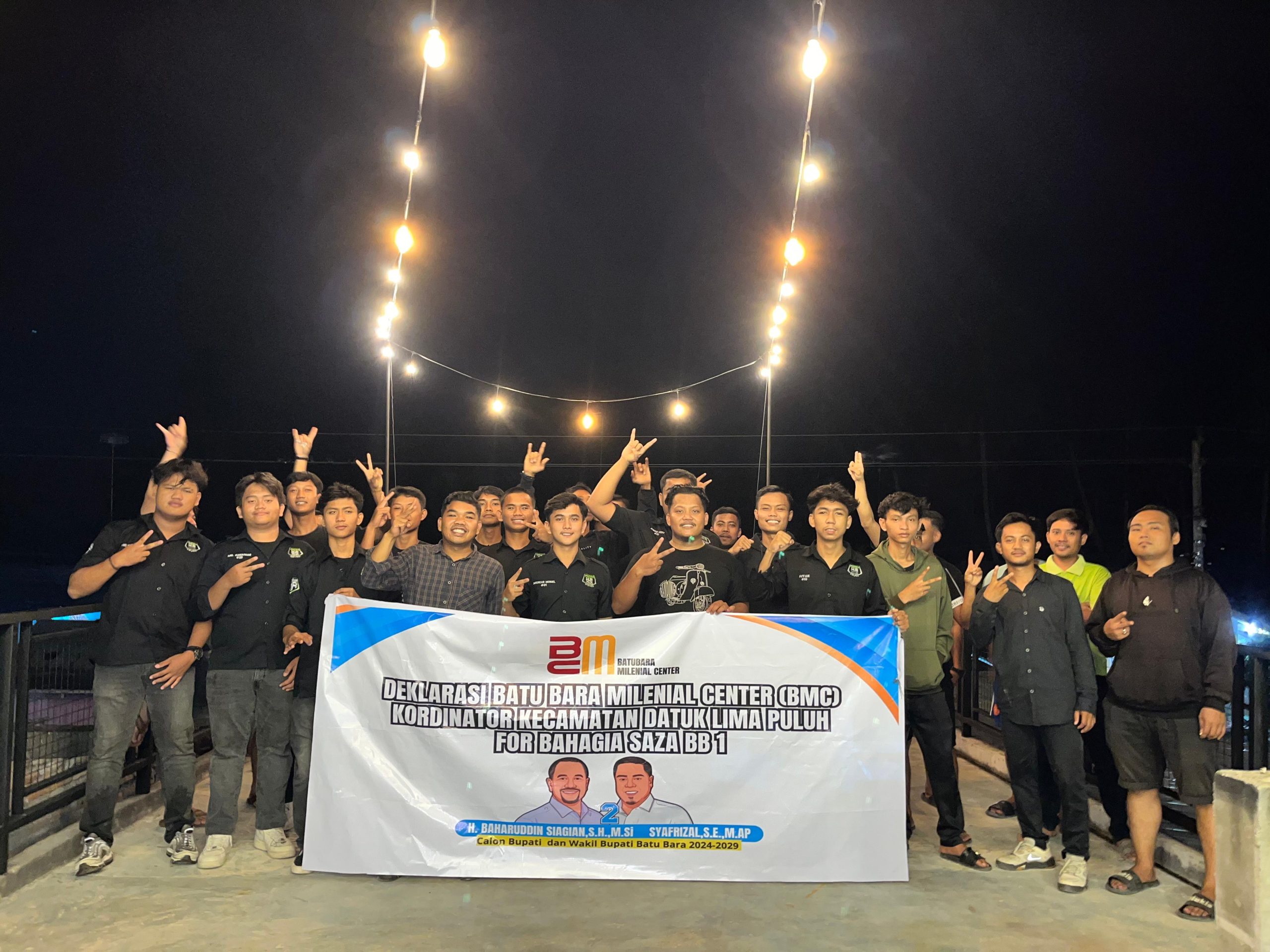 Kontestasi Pilkada 2024, ‘Batuabra Milenial Center Deklarasi Baharuddin – Syafrizal
