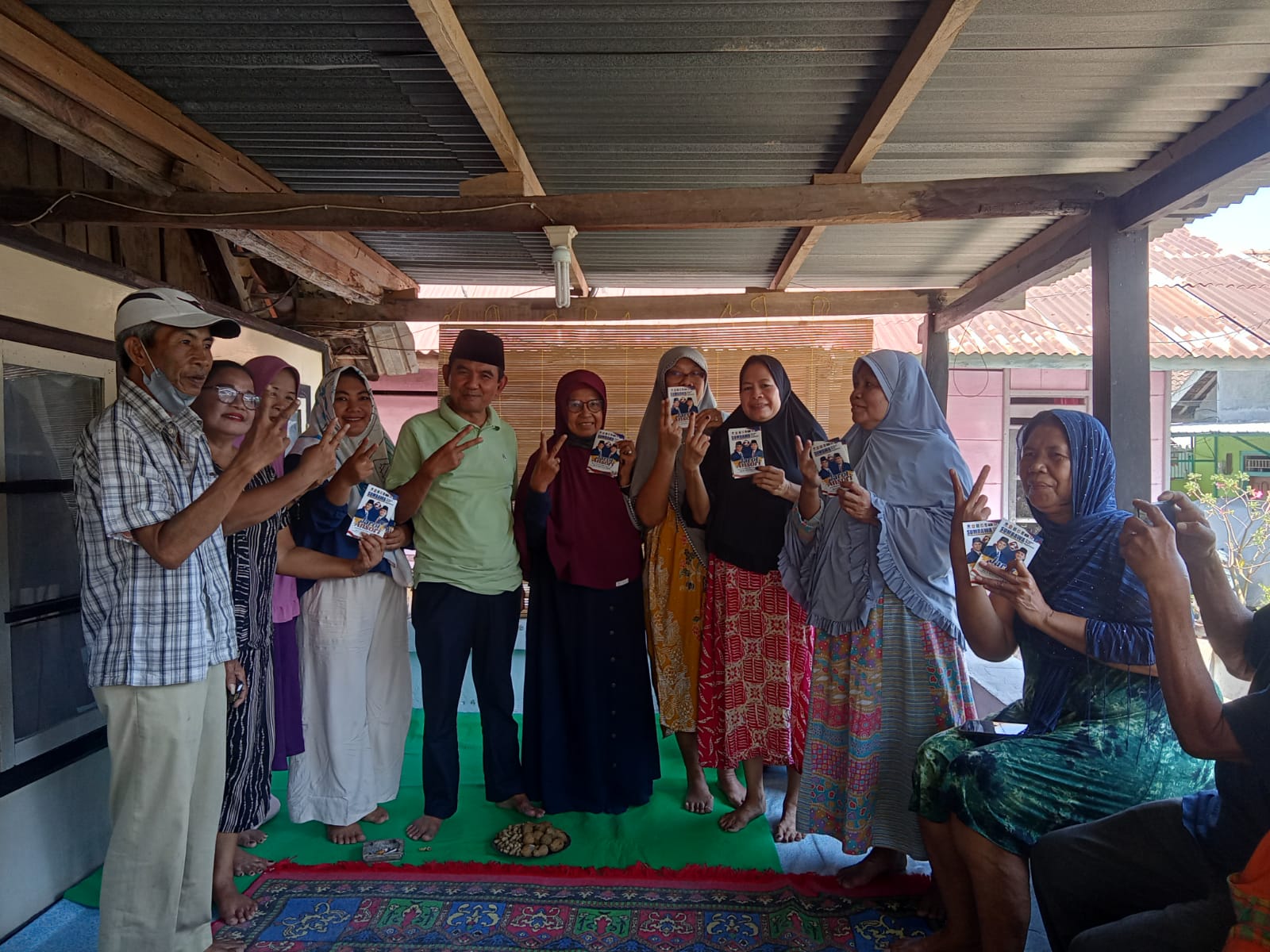 Blusukan di Brang Bara, Cawabup Haji Ansori Kembangkan Potensi UMKM