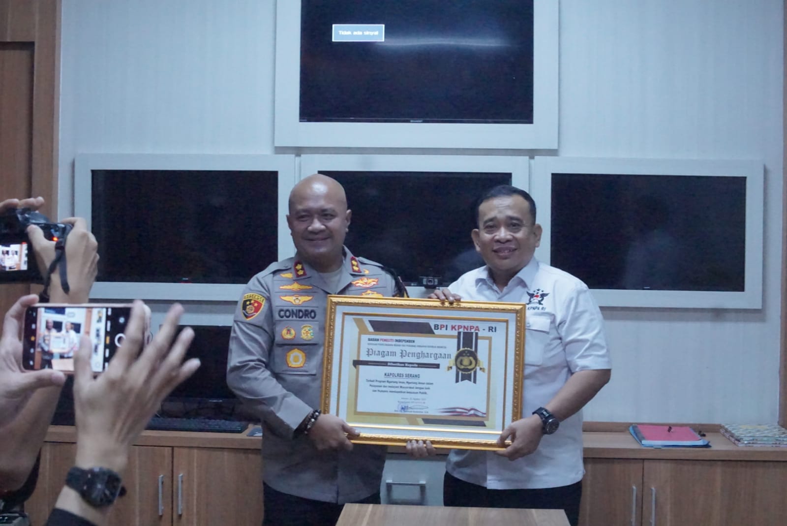 BPI KPNPA RI Kunjungi Kapolres Serang Kabupaten dalam Rangka Membangun Kemitraan