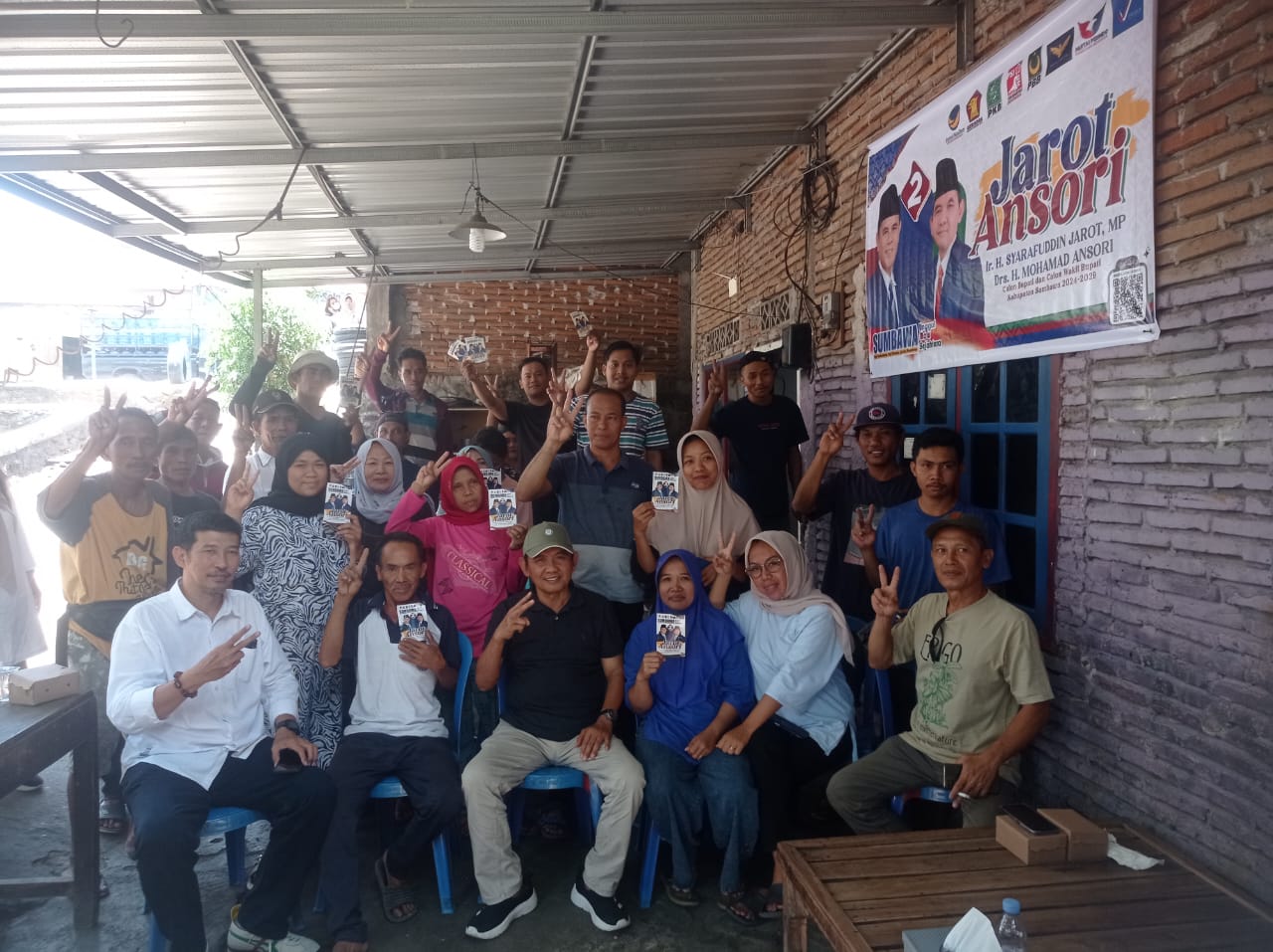 Blusukan di Desa Kerato, Ansori Sampaikan Program Unggulan