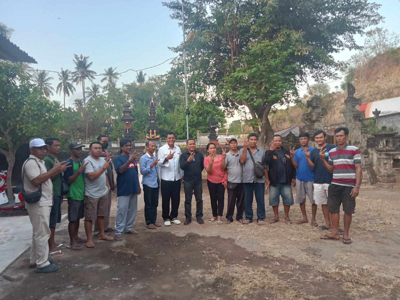 Keluarga Besar Pura Catur Buana Siap Menangkan Jarot-Ansori
