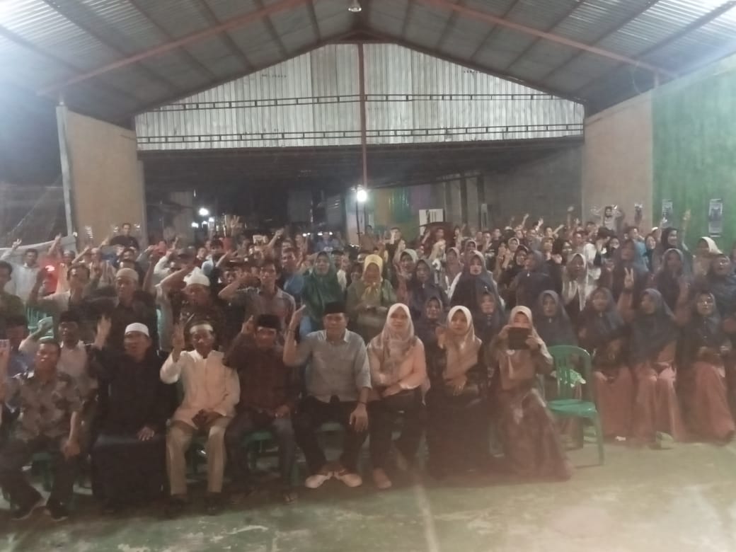 Sudarli Targetkan Kemenangan Jarot -Ansori di Kecamatan Lopok 65 Persen