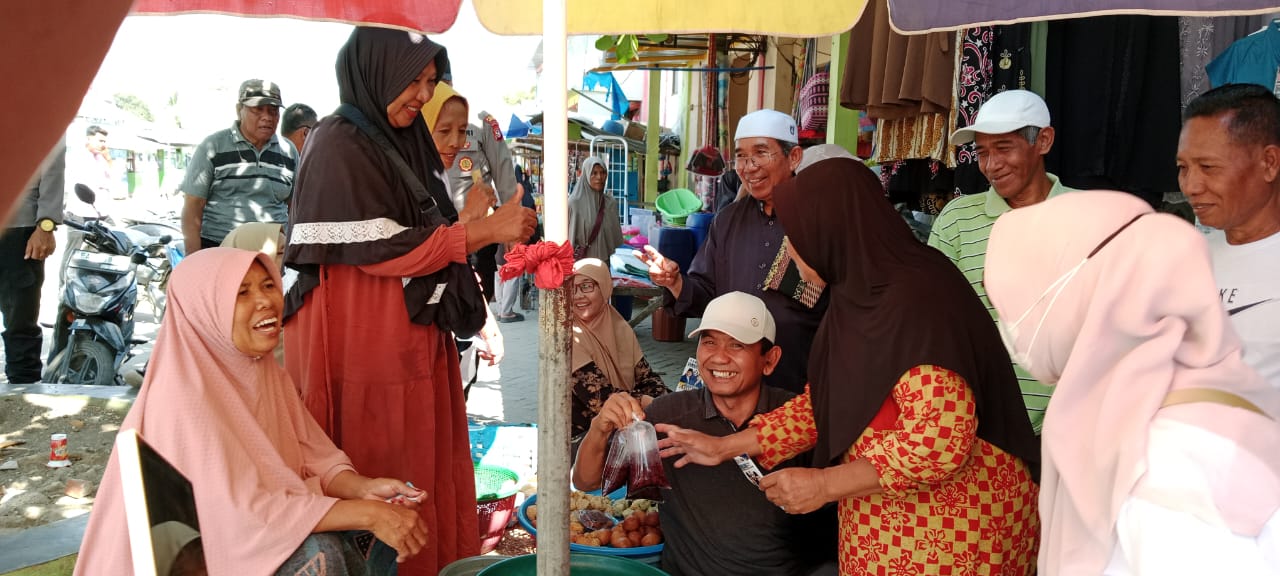 Pilih H Jarot-Ansori, Direncanakan Pasar Tradisional Berfungsi Optimal