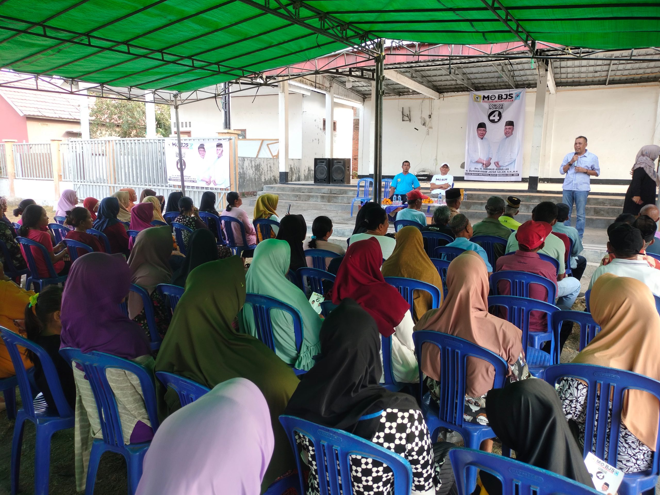 Kampanye di Kanar, BJS Tegaskan Santunan Jaminan Kesehatan Bagi Petani dan Nelayan