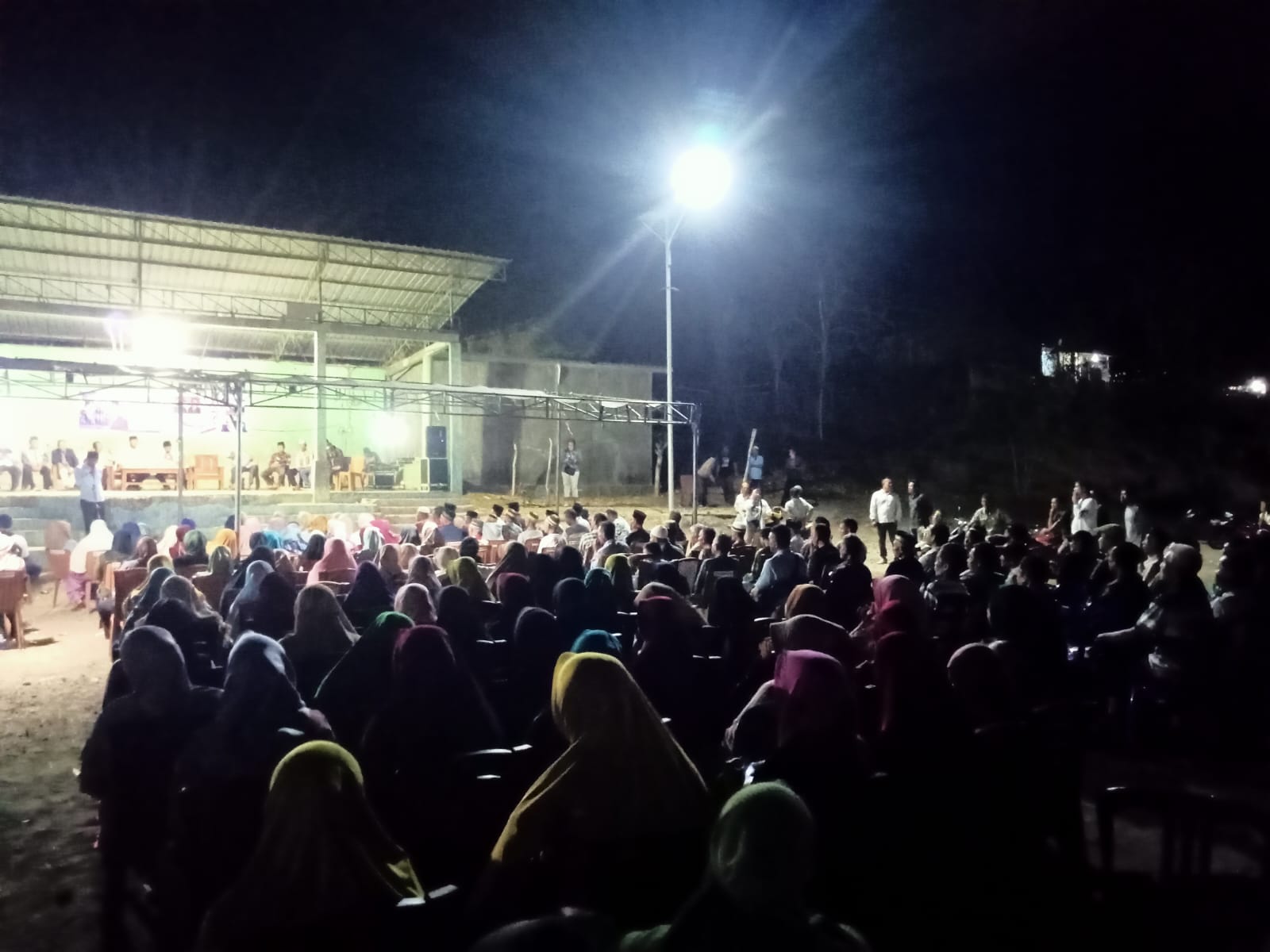 Kampanye di Penyaring, H Jarot-Ansori Akan Realisasikan Pembangunan Bendungan Kerekeh