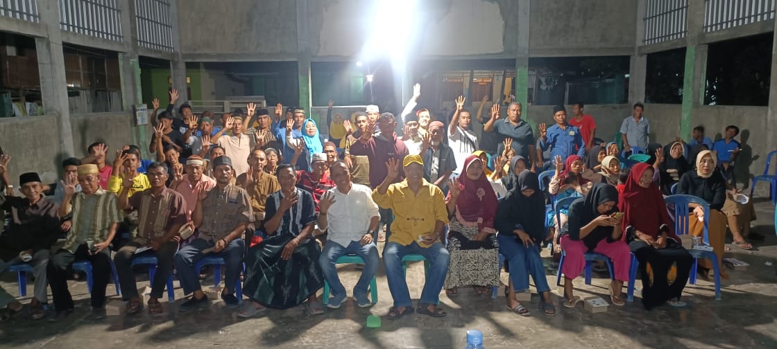 Haji Cade Ajak Warga Paroso Bela Baris dengan Pilih Mo-BJS