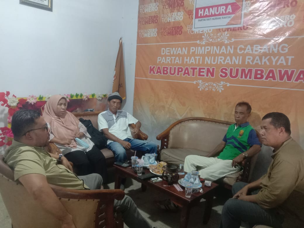 Resmi, DPC Partai Hanura Sumbawa Dukung H Jarot-Ansori