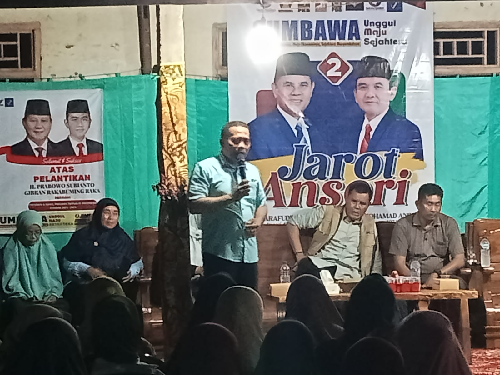 Jika Ingin Perubahan, Andis Ajak Masyarakat  Pilih H Jarot -Ansori