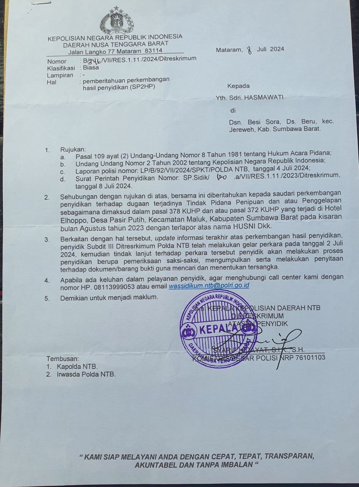 Modus Kerjasama BBM Solar, Polisi Berhasil Ungkap Pelaku Penipuan