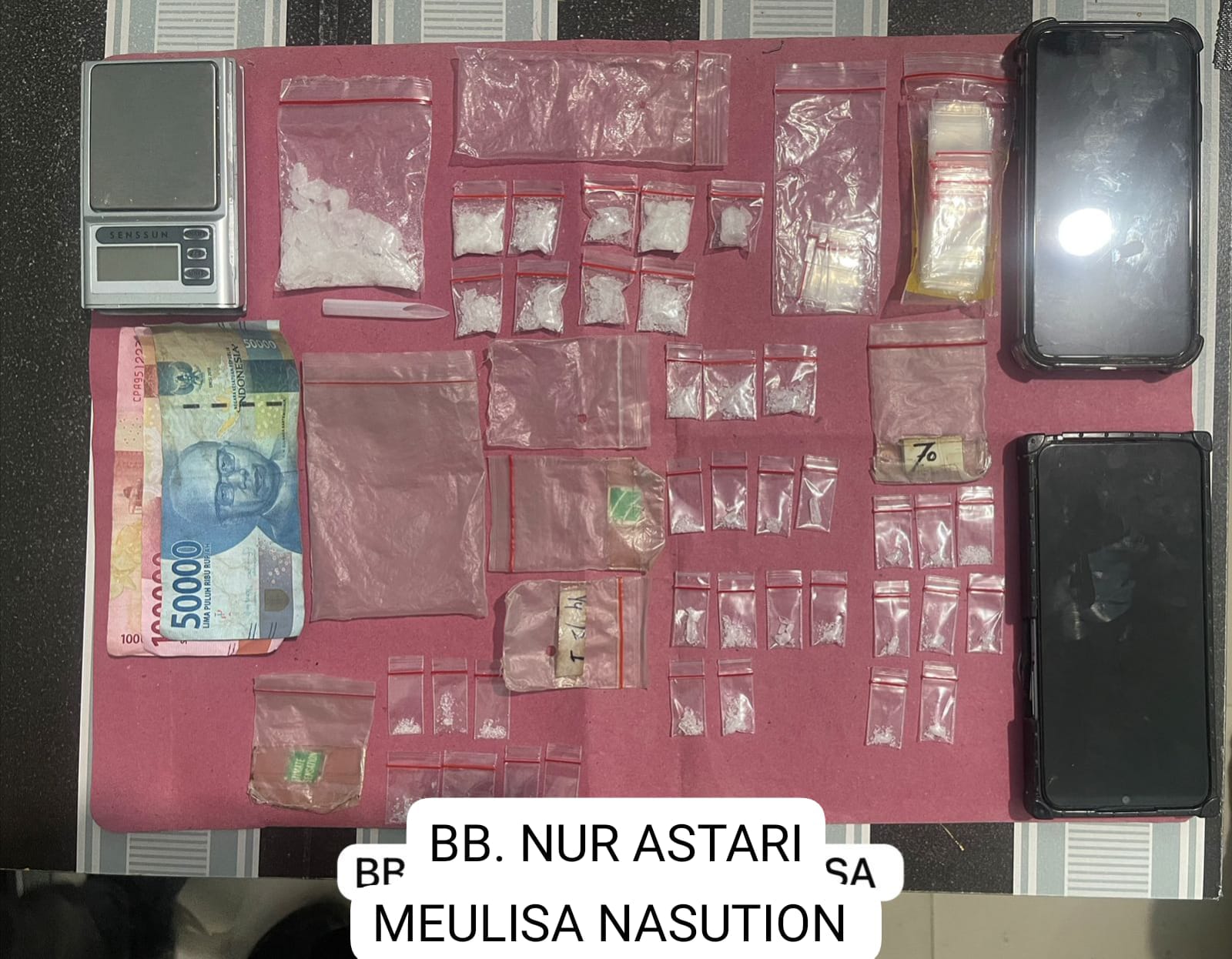 Satnarkoba Polres Batubara Tangkap Diduga Babdar Narkoba Jenis Sabu
