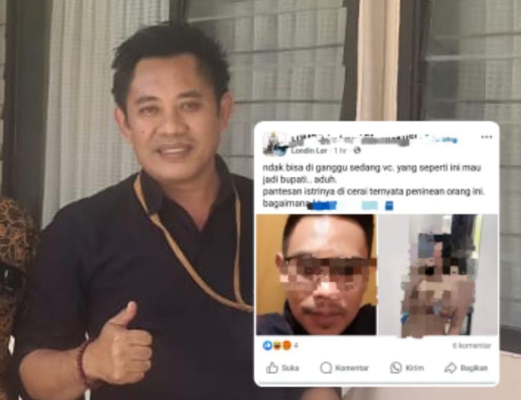 Kuasa hukum bersama relawan calon bupati Lombok Barat laporkan Akun media sosial dengan nama “Londin Ler”,  kepolda NTB