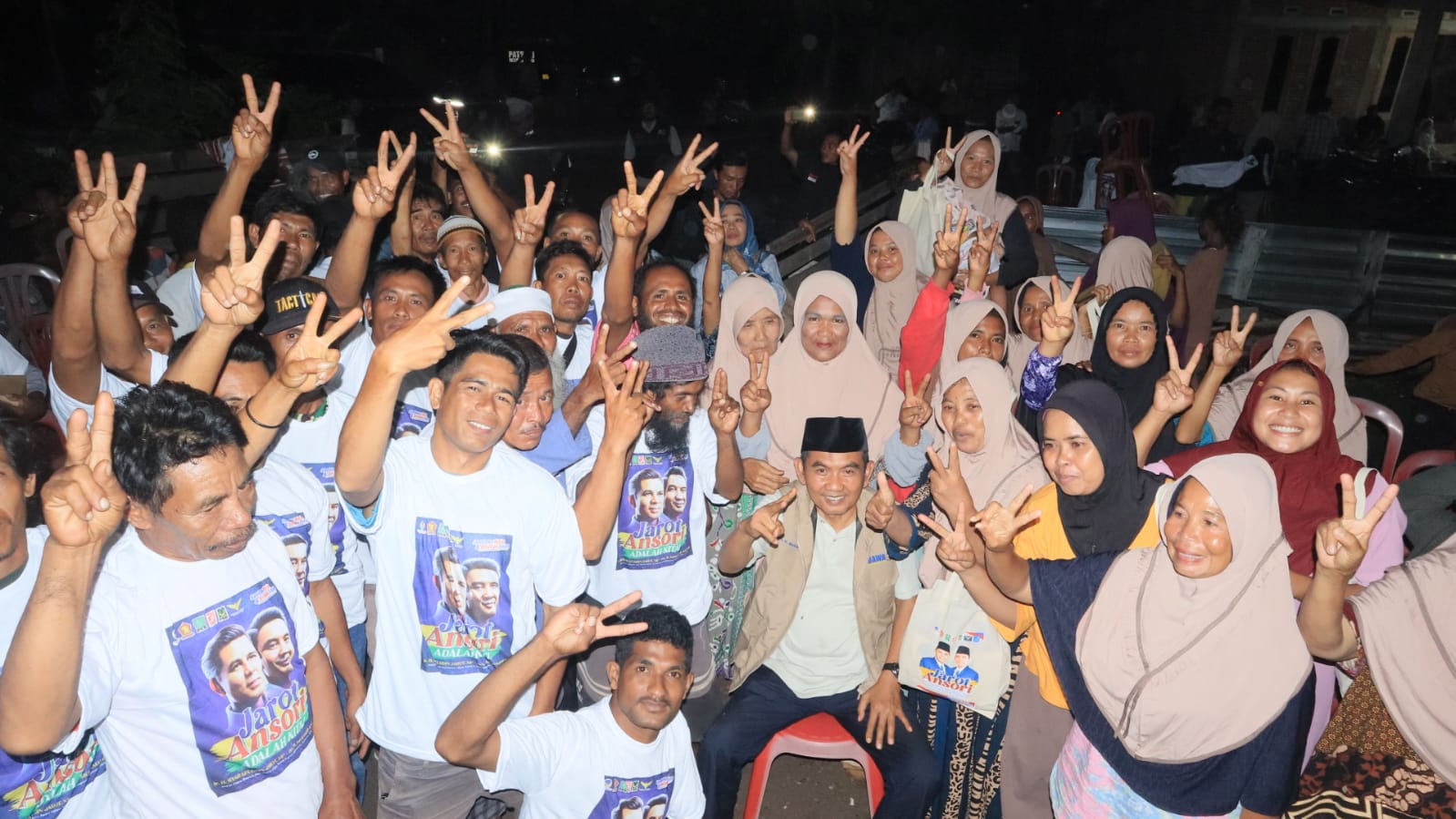 Tertarik Programnya, Warga Eks Timor Timur Nyatakan Dukungan H Jarot- Ansori