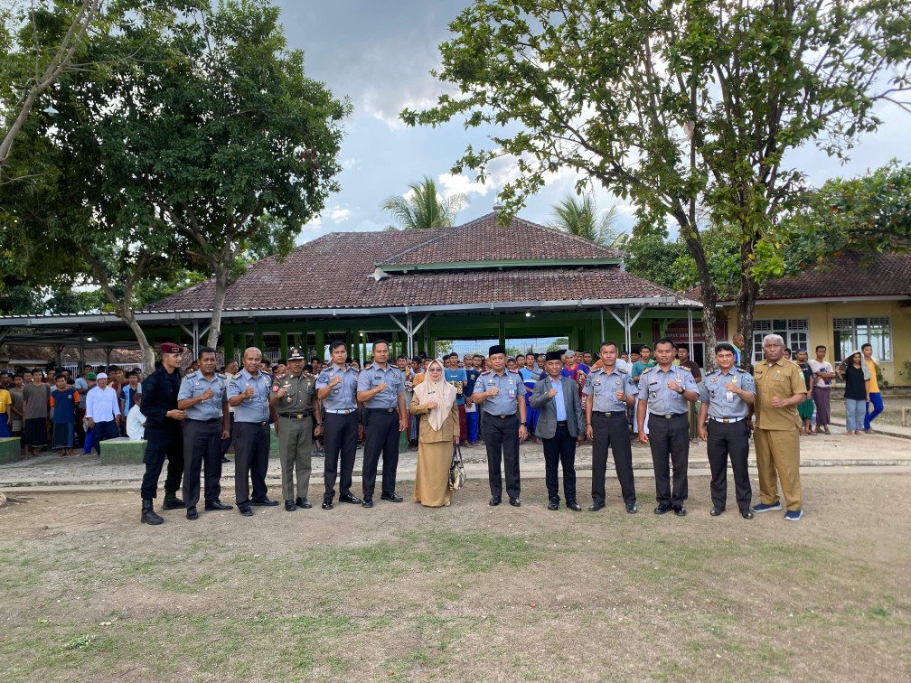 Sambangi Lapas Sumbawa, Pjs. Bupati Sumbawa Beri Motivasi ke Warga Binaan