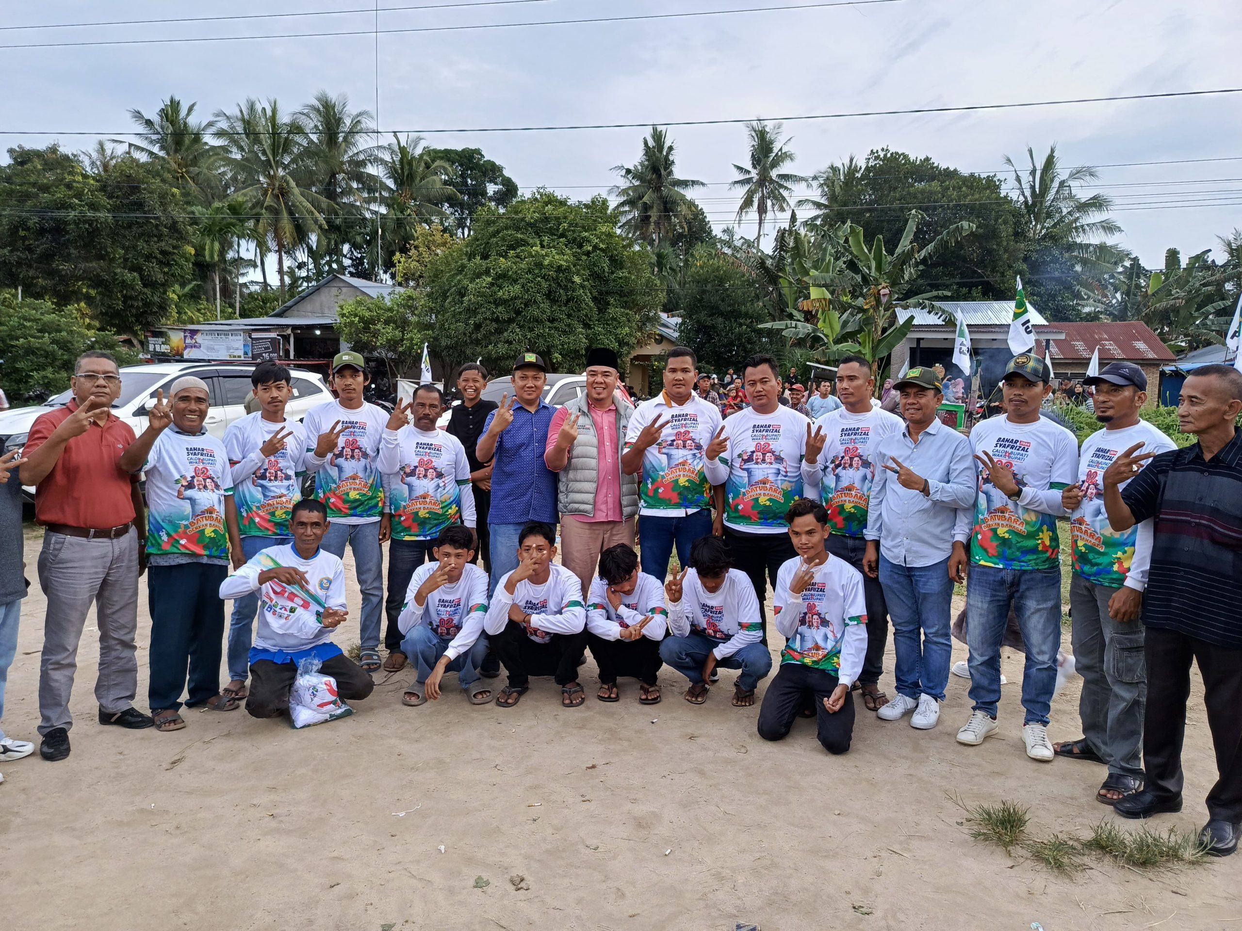 TM Gemkara Kecamatan Lima Puluh Pesisir Pindah Dukungan Dari 01 Ke 02