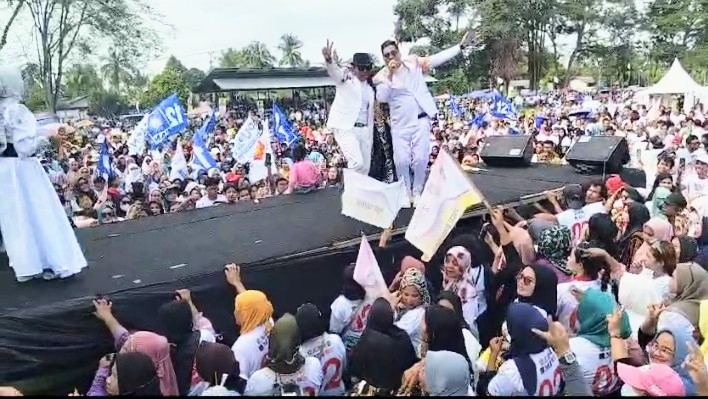 Kampanye Pasangan Baharuddin – Syafrizal Dimeriahkan Artis Ibukota Dan Lokal