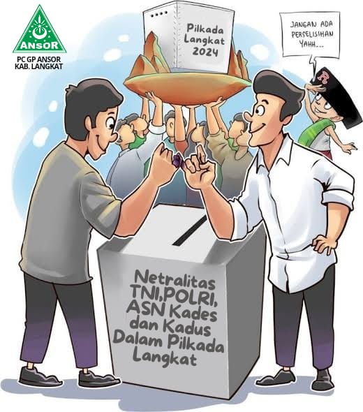 GP Ansor Langkat Instruksikan Seluruh Kader Pantau Netralitas Pejabat Daerah,TNI/POLRI, Aparatur Sivil Negara, Camat, Kepala Desa Hingga Kepala Dusun Pilkada 2024