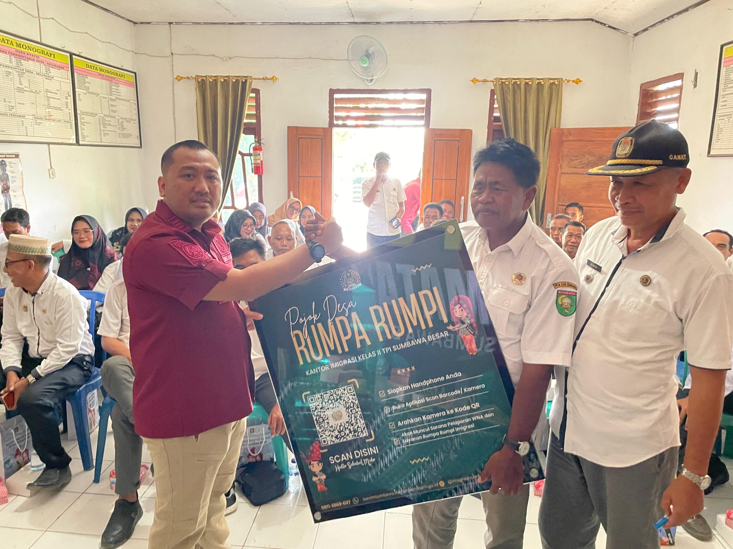 Imigrasi Sumbawa Libatkan Perangkat Desa Sebagai Duta Imigrasi