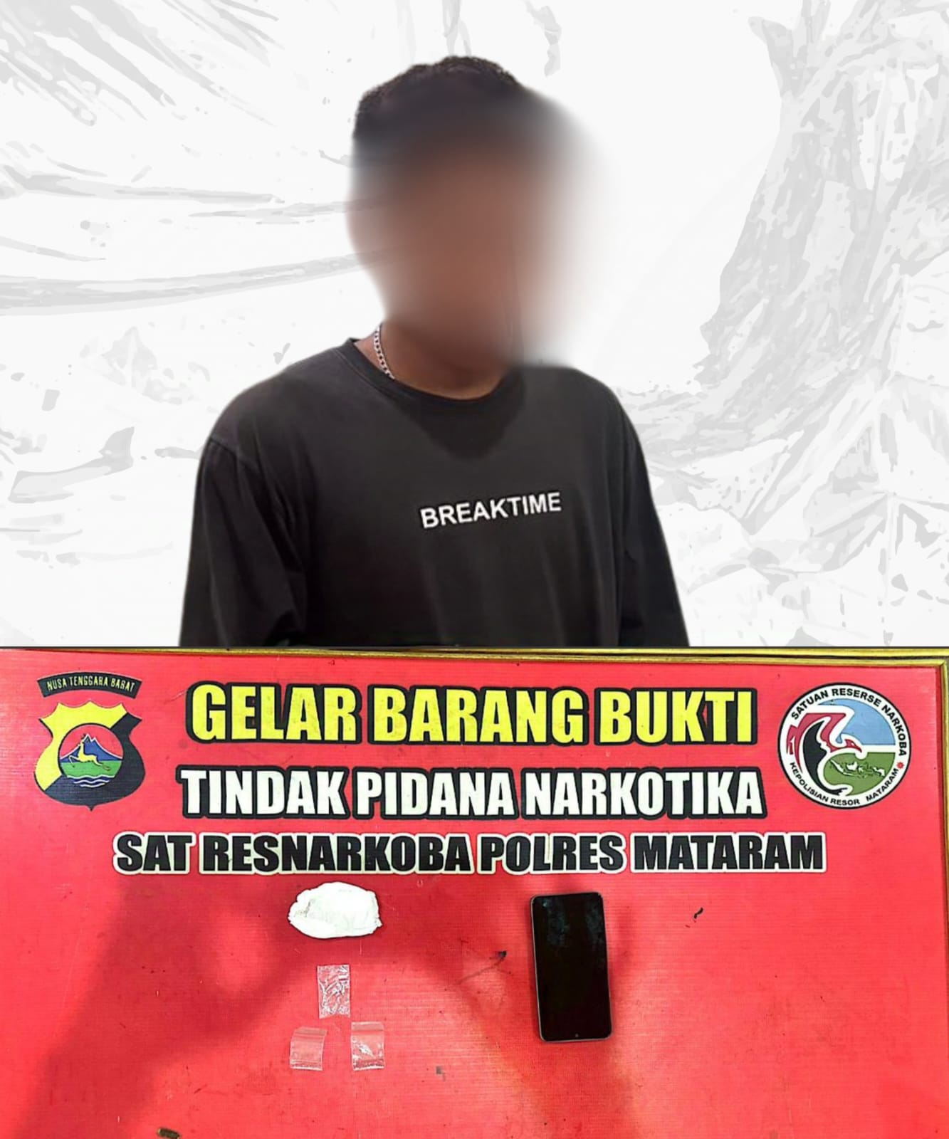 Diduga Kurir Shabu, Seorang Pelajar di Lombok Barat Diamankan