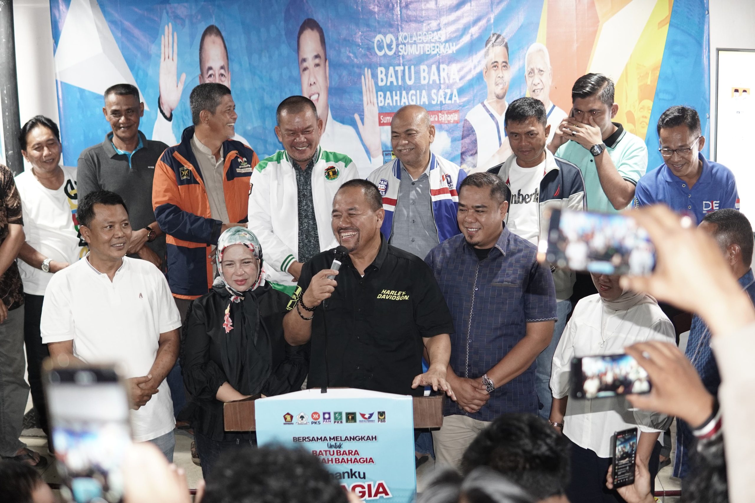 Hasil Hitungan Sementara Pasangan Calon Bahagia Saza Unggul 41,40%