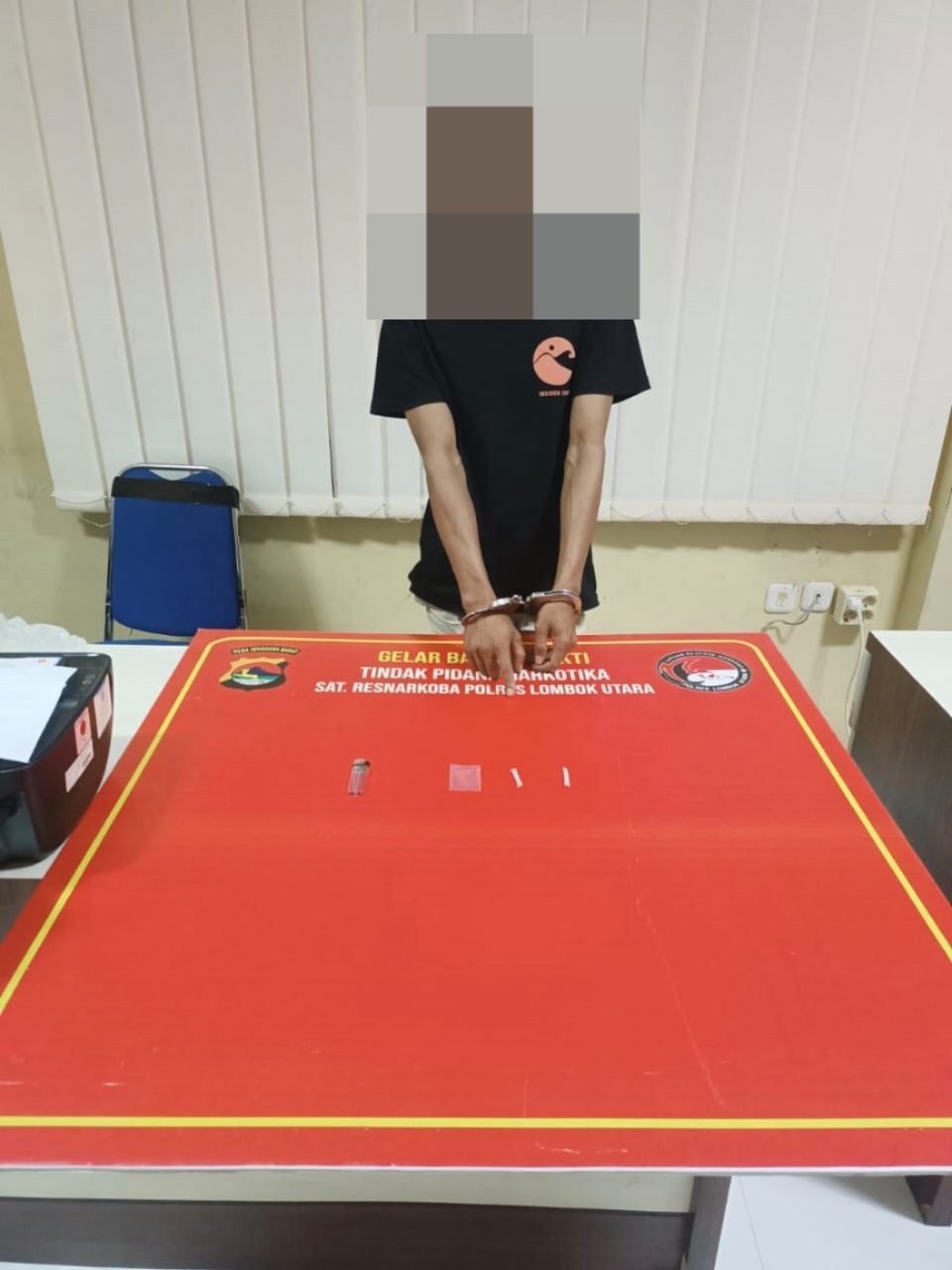 Sat Res Narkoba polres KLU berhasil Tangkap Pelaku Penyalah Gunaan Narkotika