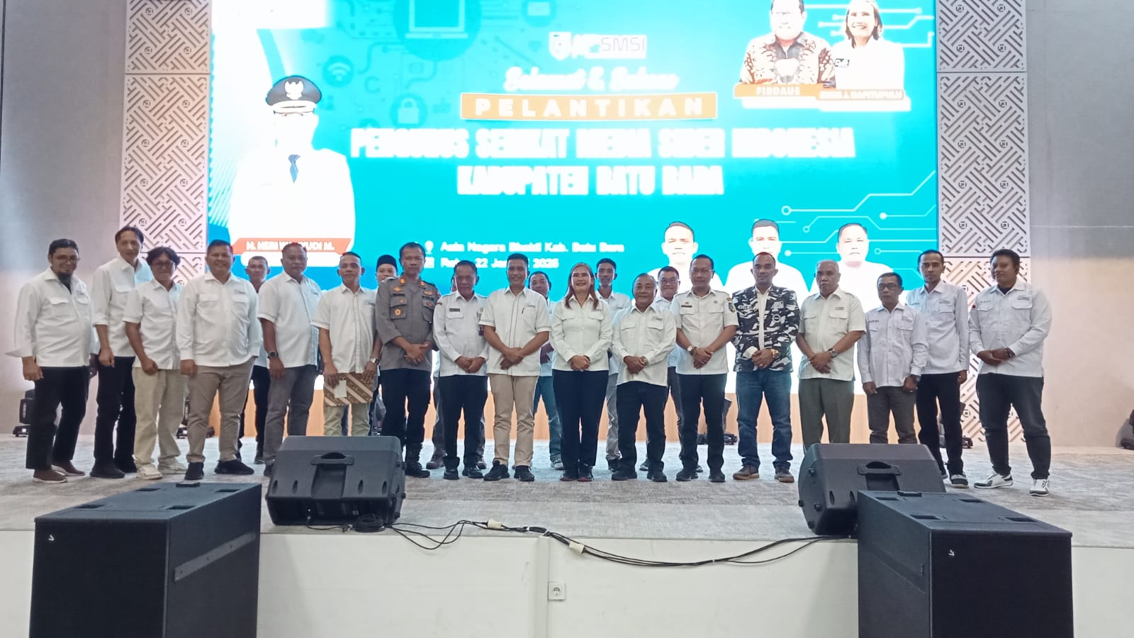 Alfian Resmi Dilantik Menjadi Ketua SMSI Kabupaten Batubara Periode 2025-2028