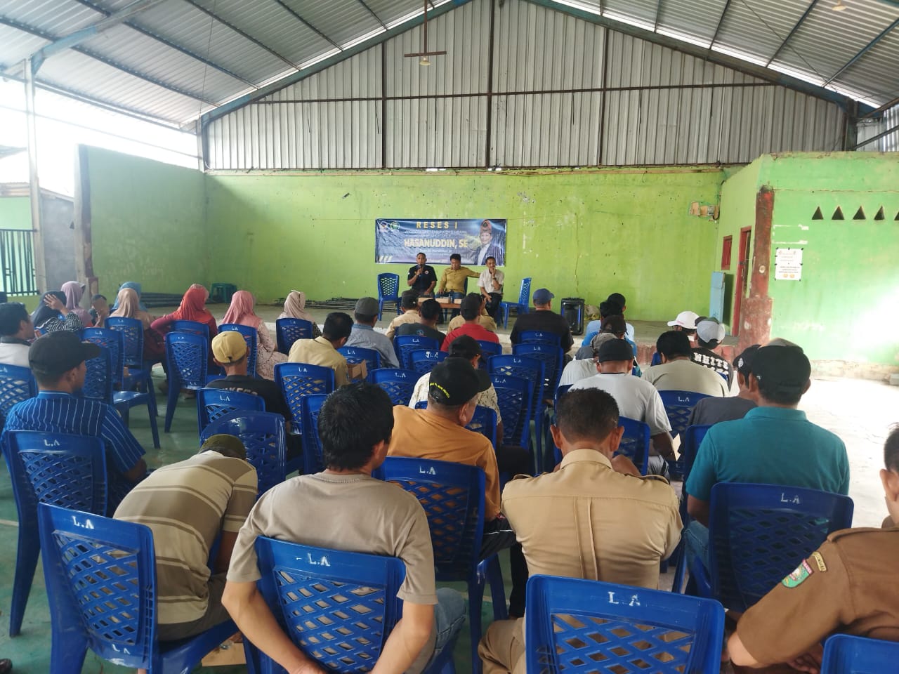 Serap Aspirasi di Desa Labu Aji, Daeng Unding Sebut Prioritas Skala Kebutuhan Masyarakat