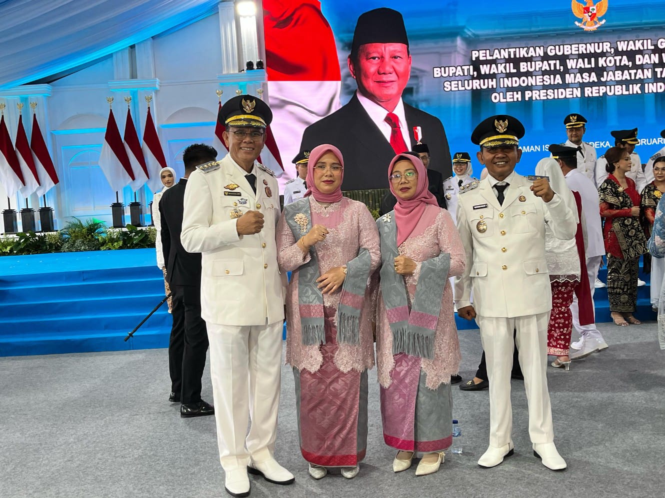 Catat Sejarah, Bupati dan Wabup Sumbawa Dilantik Presiden RI