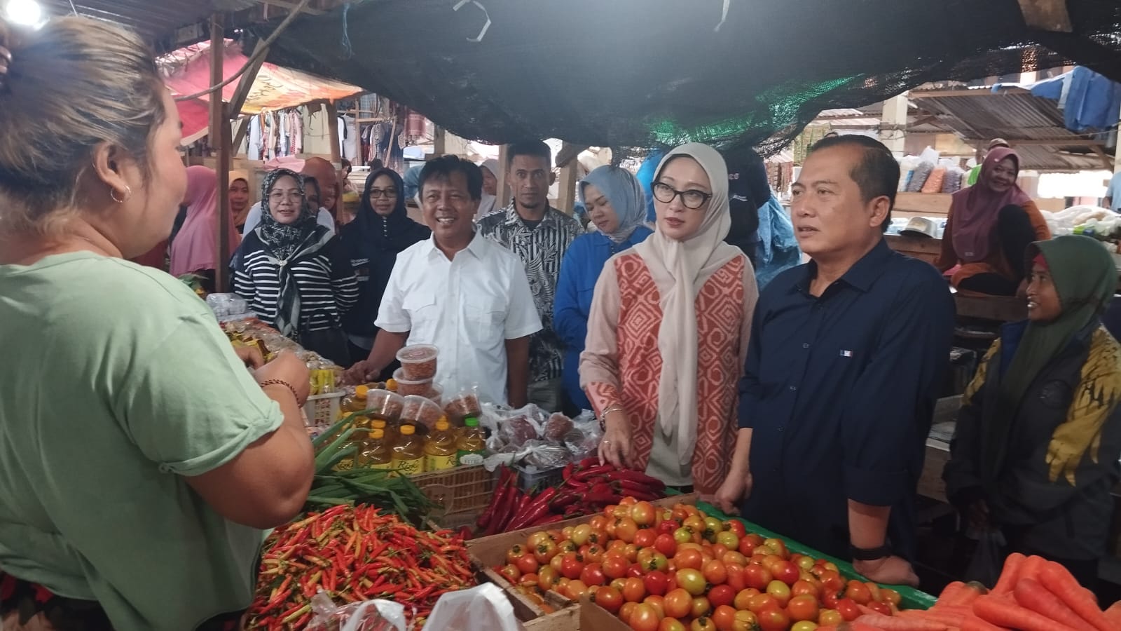 Blusukan di Pasar Mira KSB, Miq Iqbal Sebut Perbaiki Fasilitas Pasar