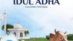 Keluarga Besar AIR MINUM SEMONGKAT Mengucapkan Selamat Hari Raya Idul Adha 1446 H / 2025