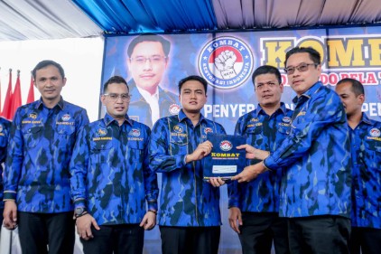 Terima Mandat Pimpin KOMBAT Sumut, Ricky Anthony Targetkan 1 Juta Kader