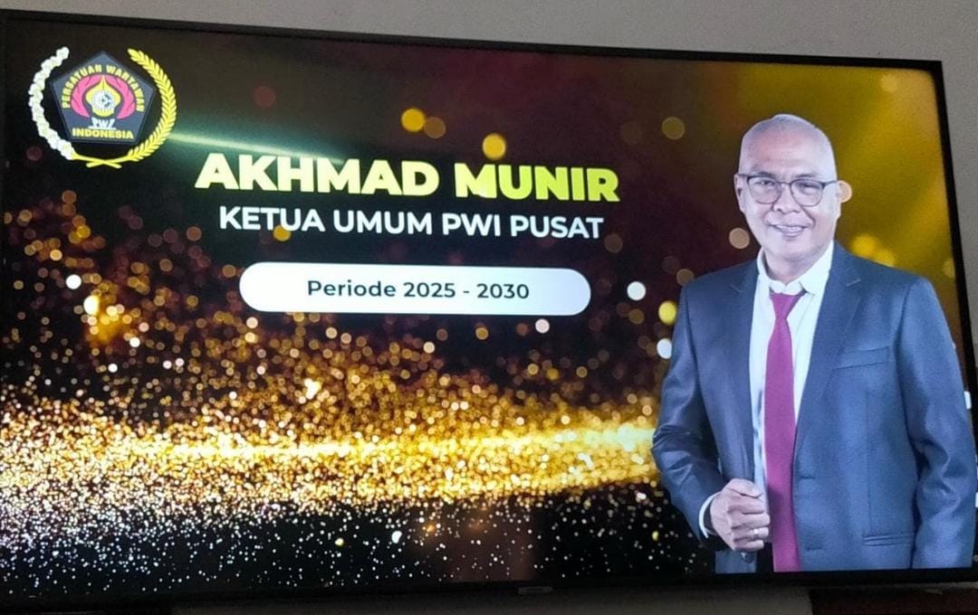 Terpilih Di Kongres Periode 2025 – 2030 Akhmad Munir, ‘Kembalikan Kejayaan PWI