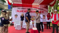 Wakapolres Langkat Hadiri Peringatan Hari Jadi PMI Ke-80