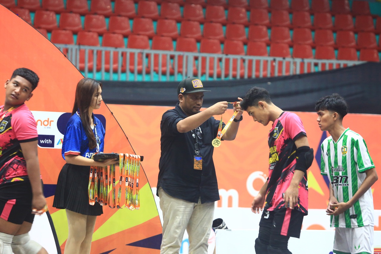 Inalum Dukung Semangat Dan Potensi Generasi Muda Lewat Wondr Futsal Series 2025 Regional Medan.