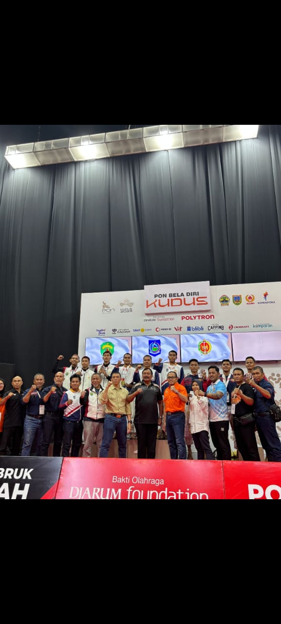 Atlet Binaan Polres Lombok Tengah Borong Medali Emas di PON Kudus 2025