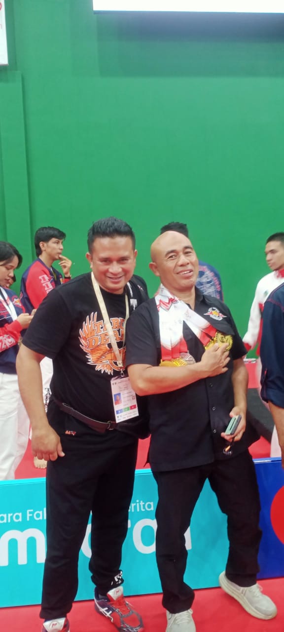 Satlat Polsek BKU Ukir Sejarah di PON Kudus, Borong 10 Medali Emas Berkat Sentuhan Magis Guru Mali dan Kang Saepul