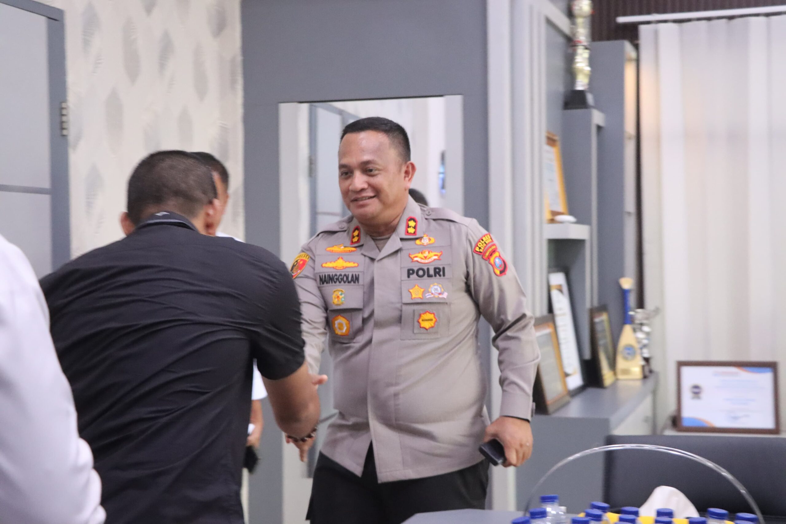 AKBP Doly Nelson H.H Nainggolan Terima Audiensi GEMKARA