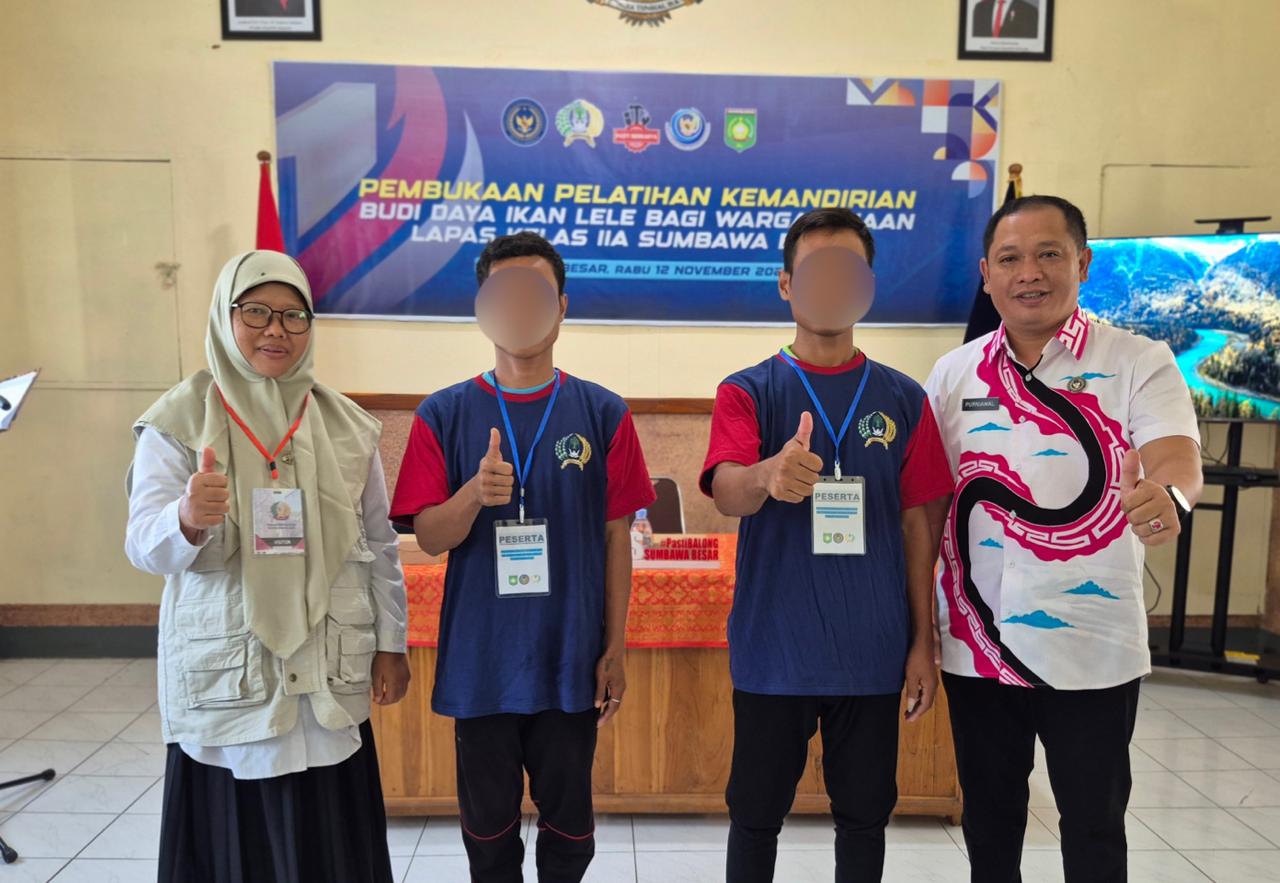 Lapas Sumbawa Gelar Pelatihan Budidaya Perikanan