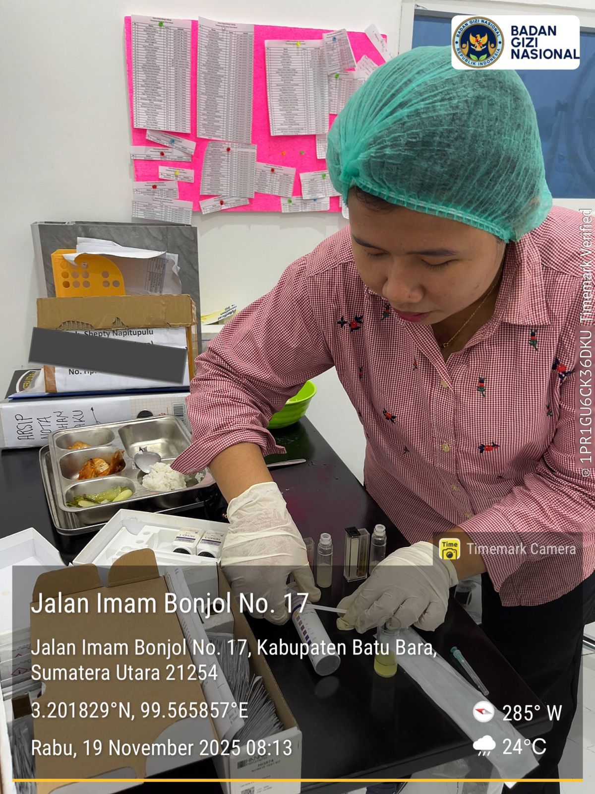 Yayasan Bhayangkari Polres Batubara Salurkan Makan Bergizi Gratis Ke Siswa Penerima