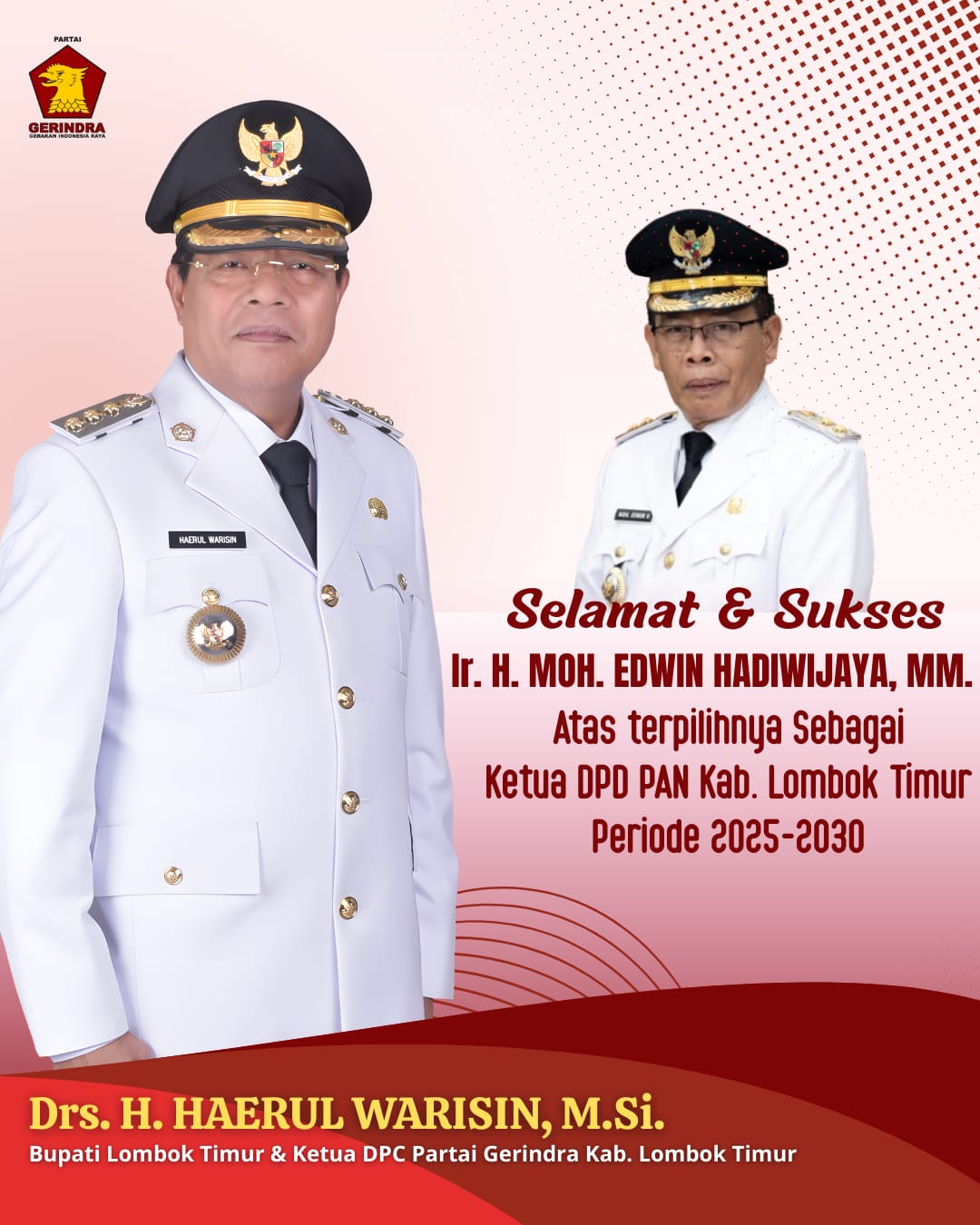 H.Edwin Pasang Target Tinggi, Tegaskan PAN Lotim Bebas Conflict of Interest