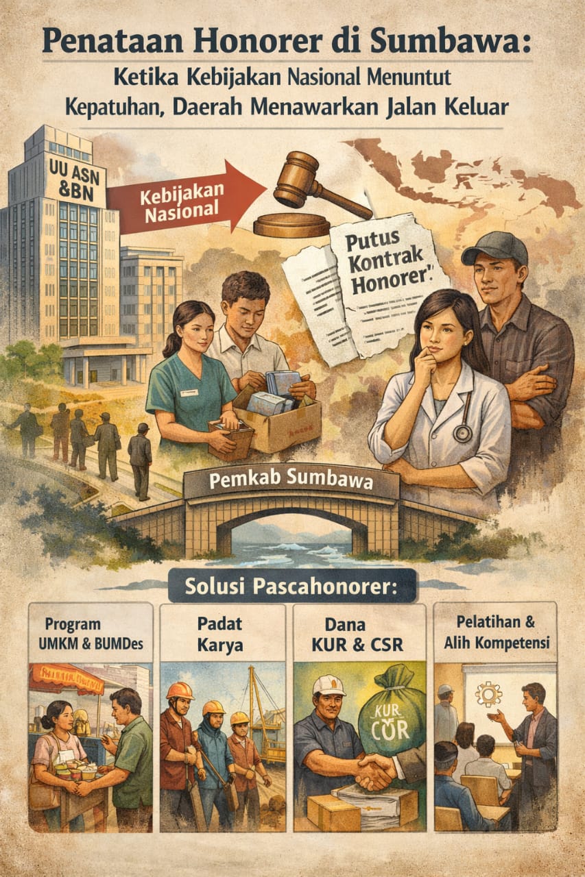 Penataan Honorer, Arya : Ketika Kebijakan Nasional Menuntut Kepatuhan