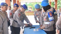 Polda NTB Gelar Pengecekan Senjata Api Personel