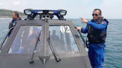 Ditpolairud Polda NTB Cek keamanan Pengujung Saat Lebaran Ketupat