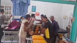 Dam Truck Alami Gangguan Kemudi Dua Pengendara Sepeda Motor Terluka