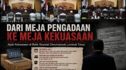 DARI MEJA PENGADAAN KE MEJA KEKUASAAN — Jejak Kekuasaan di Balik Skandal Chromebook Lombok Timur