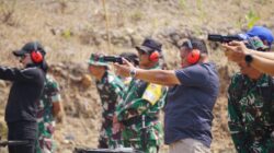 Semangat HUT TNI ke-81, Kalapas Selong Jalin Sinergi melalui Lomba Menembak