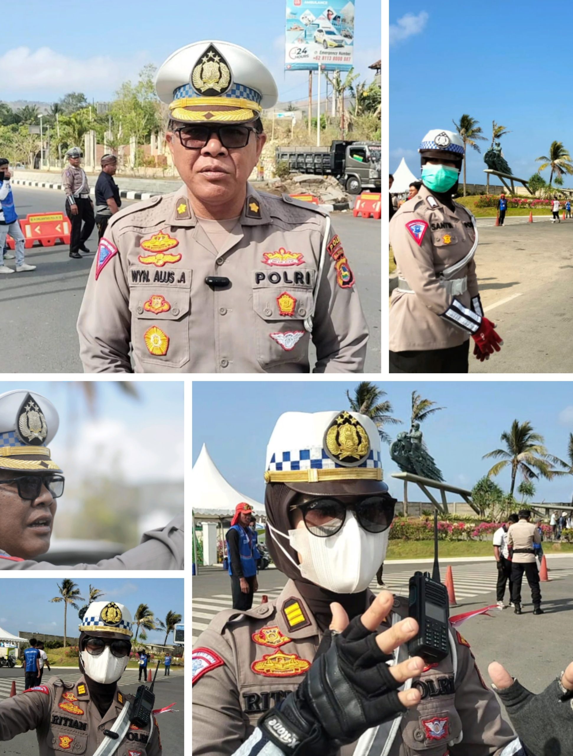 Pengamanan Ketat di Green Gate dan Bundaran Mong untuk Kelancaran MotoGP Mandalika 2024