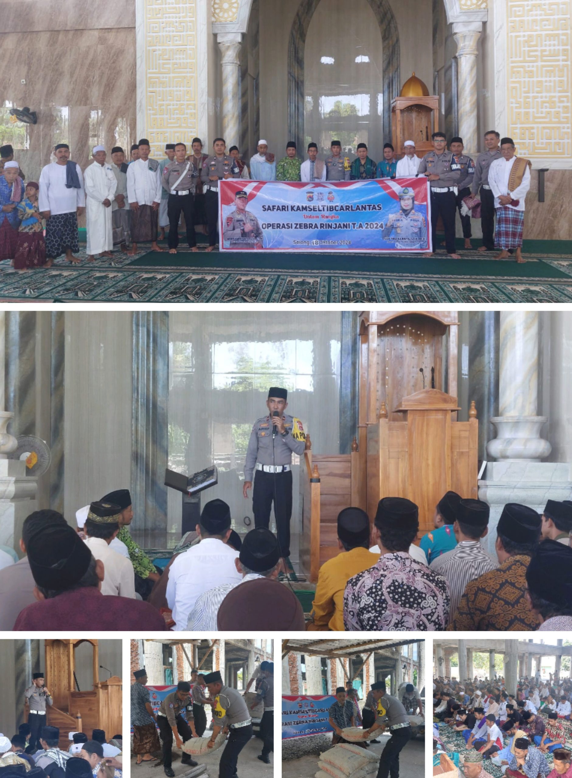 Upaya Cegah Laka Lantas Satlantas Polres Lombok Timur Berikan Edukasi Kepada Masyarakat Melalui Giat Sambang Kamseltibcar Lantas 2024